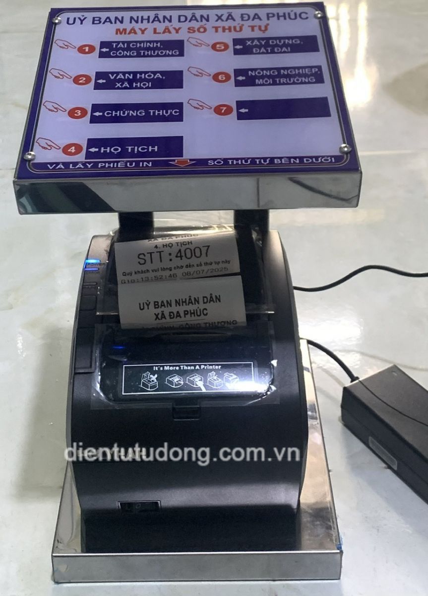 máy lấy số tự động hành chính công máy lấy số tự động hành chính công